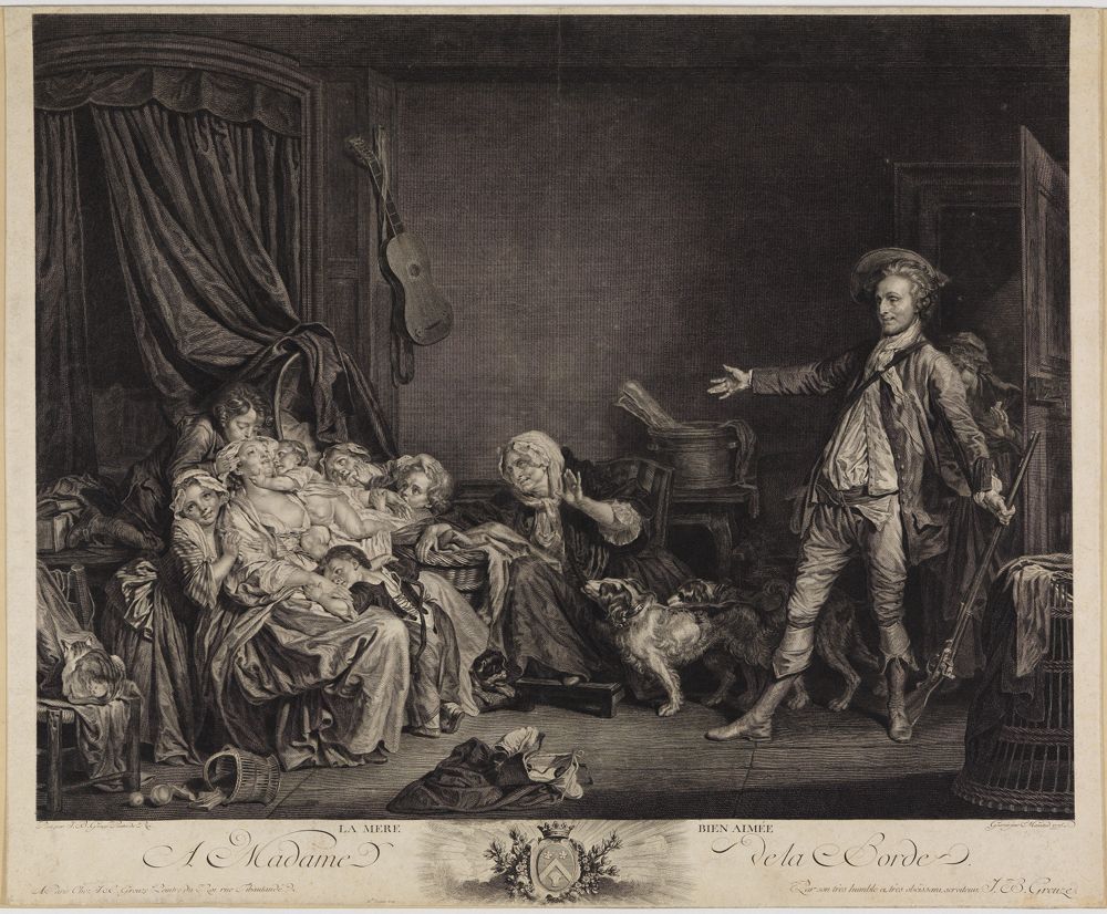 Jean Massard (1740) - Die geliebte Mutter