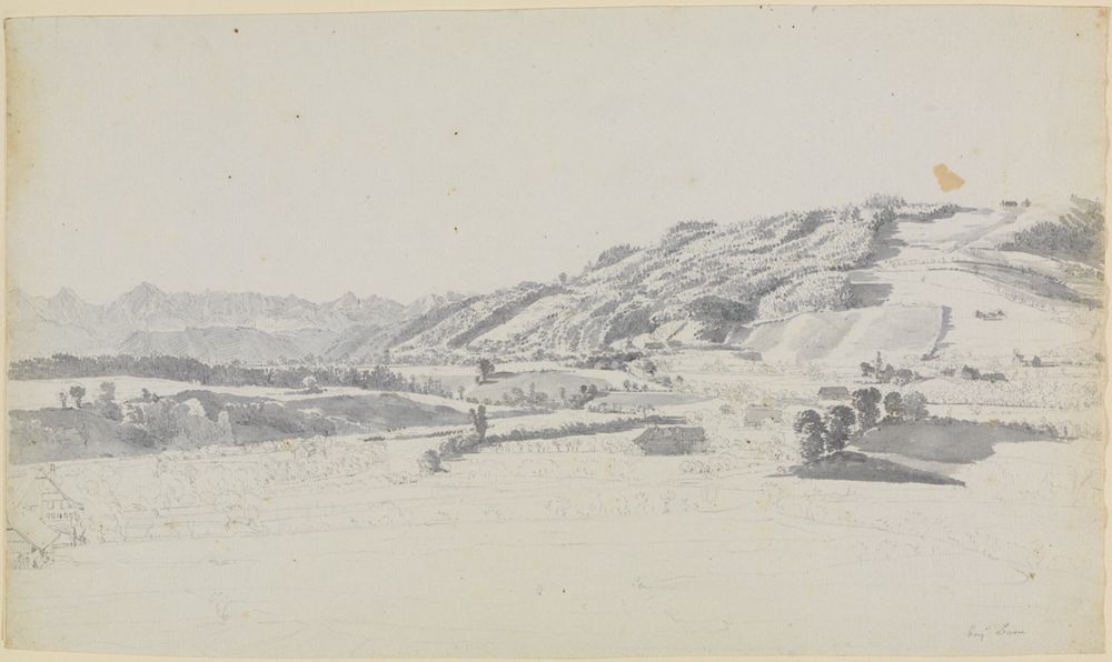 Johann Jakob Biedermann - Landschaft bei Bern