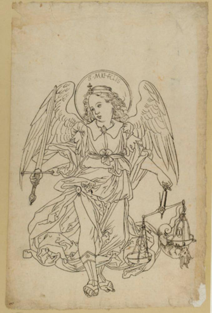 Bartholomäus Lingg (zugeschrieben) - Der Hl. Michael als Seelenwäger