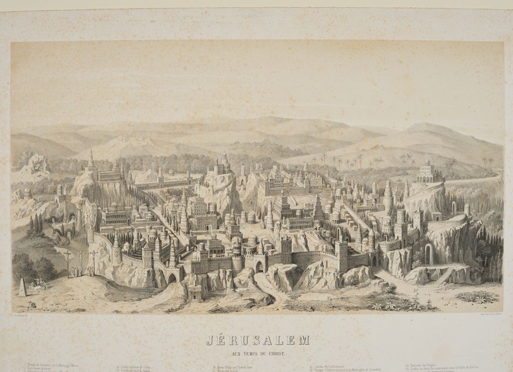 Léon-Auguste Asselineau - Jerusalem zur Zeit Christi