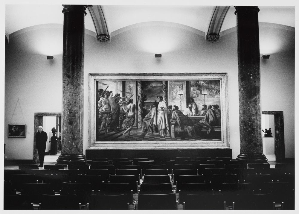 Barbara Klemm - Kunsthalle Karlsruhe, bestuhlter Feuerbachsaal