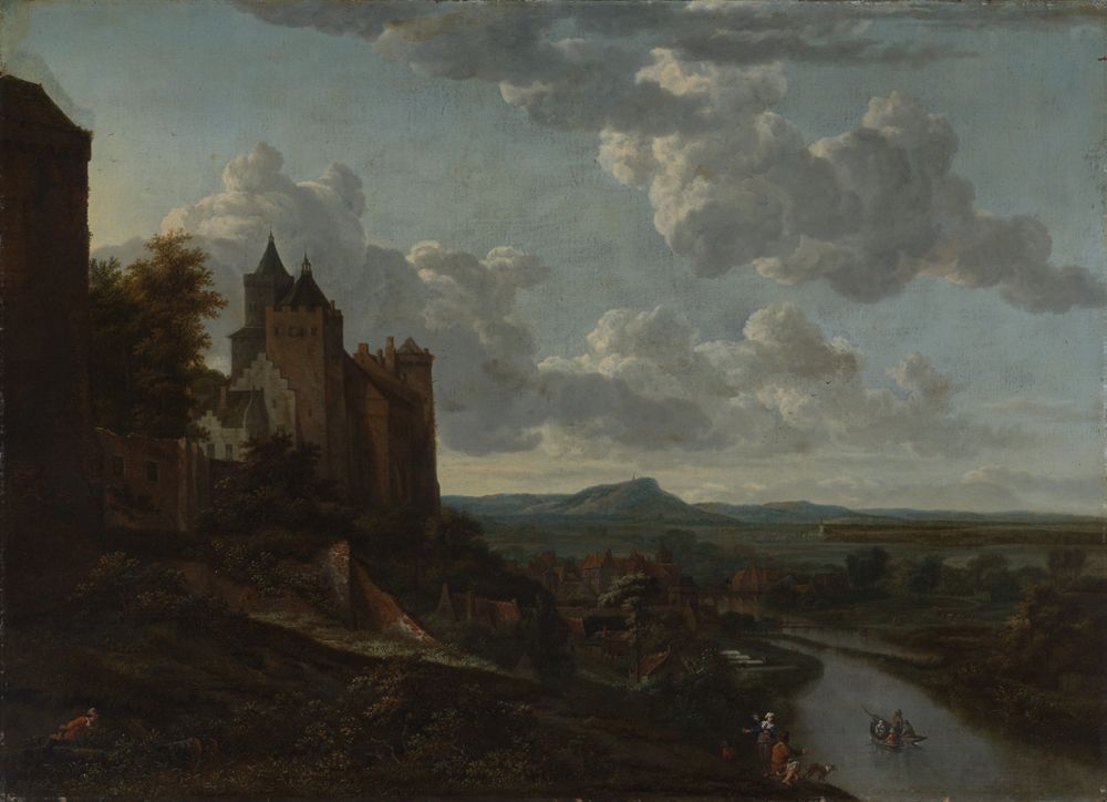 Willem Schellinks zugeschrieben - Die Schwanenburg bei Kleve