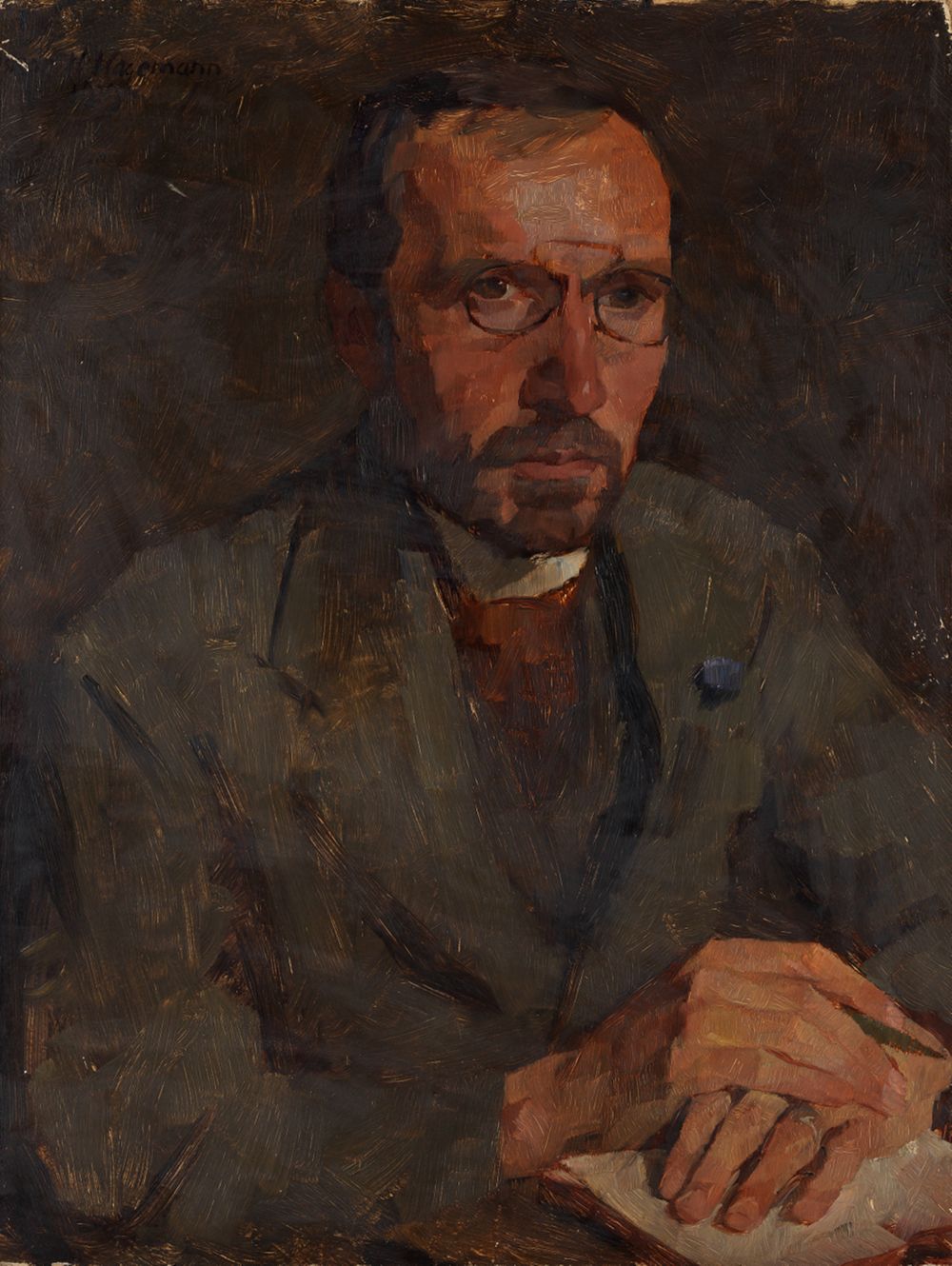 Oskar Hagemann - Bildnis eines älteren Herrn