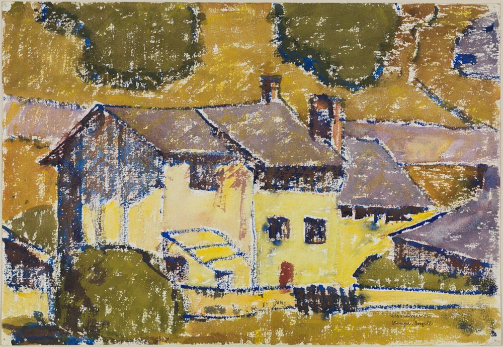 August Babberger - Stampa, Bergell