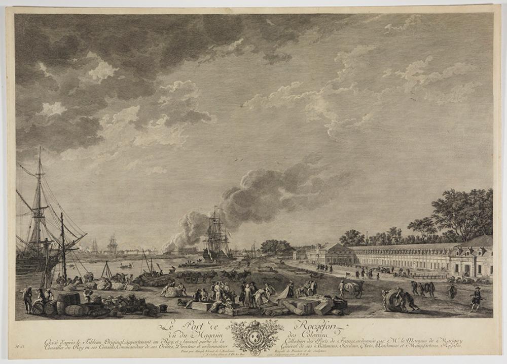 Jacques-Philippe Lebas - Le Port de Rochefort