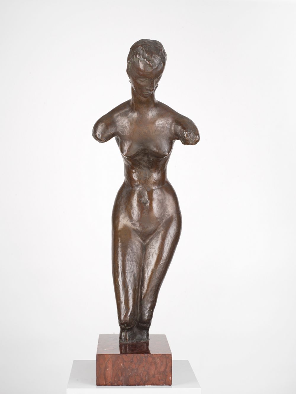 Wilhelm Lehmbruck - Geneigter Frauentorso