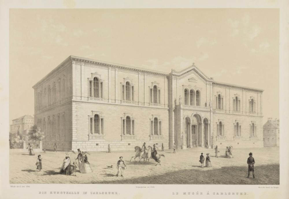 Heinrich Hübsch - Die Kunsthalle in Karlsruhe