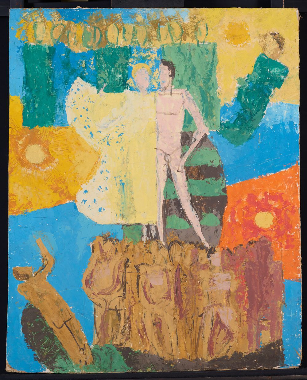 August Babberger - Mädchen, Jünglinge und Paar