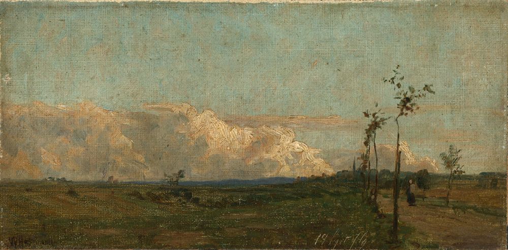 Wilhelm Gustav Friedrich Hasemann - Abendstimmung