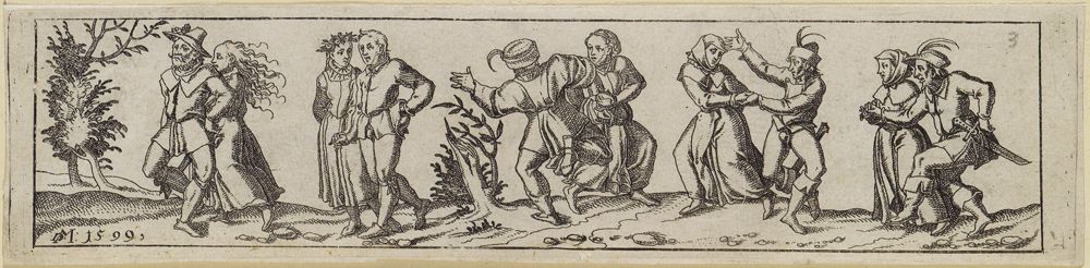 Dietrich Meyer (1572) - Tanzende Bauern