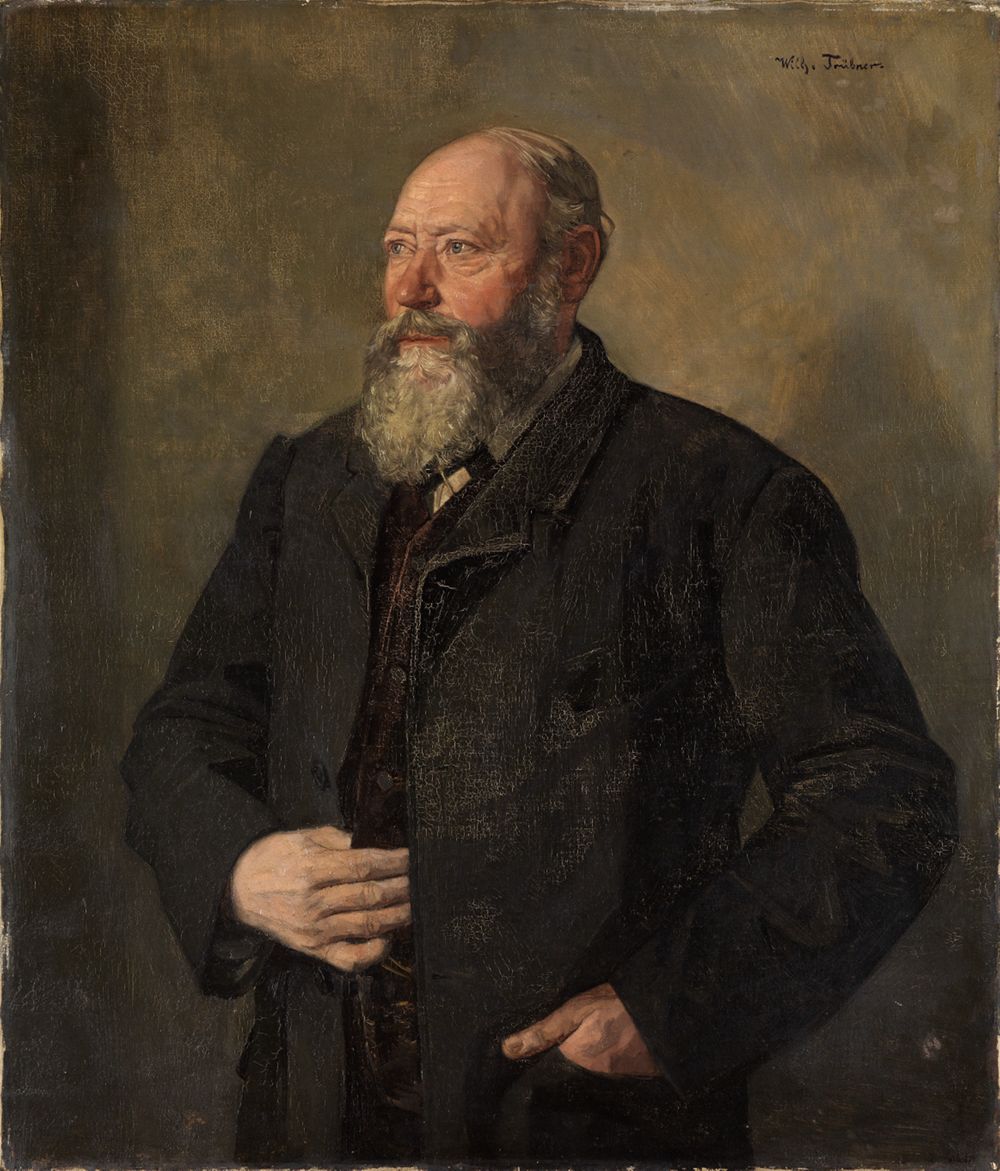 Wilhelm Trübner - Bildnis des Bierbrauers Eisenhart, genannt Der Mächer