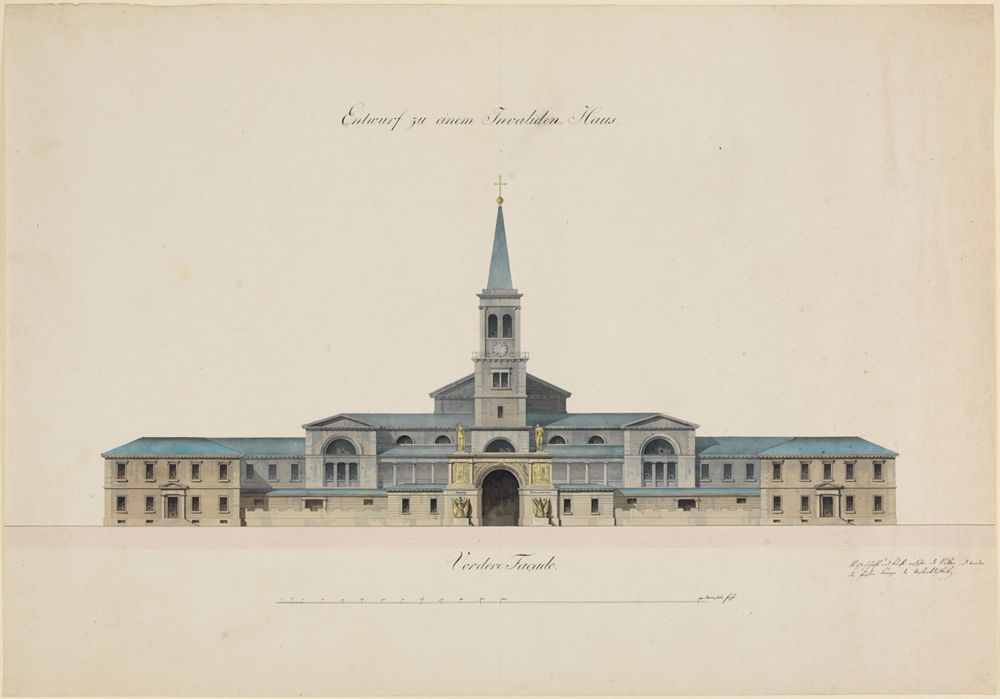 Friedrich Weinbrenner - Invalidenhaus