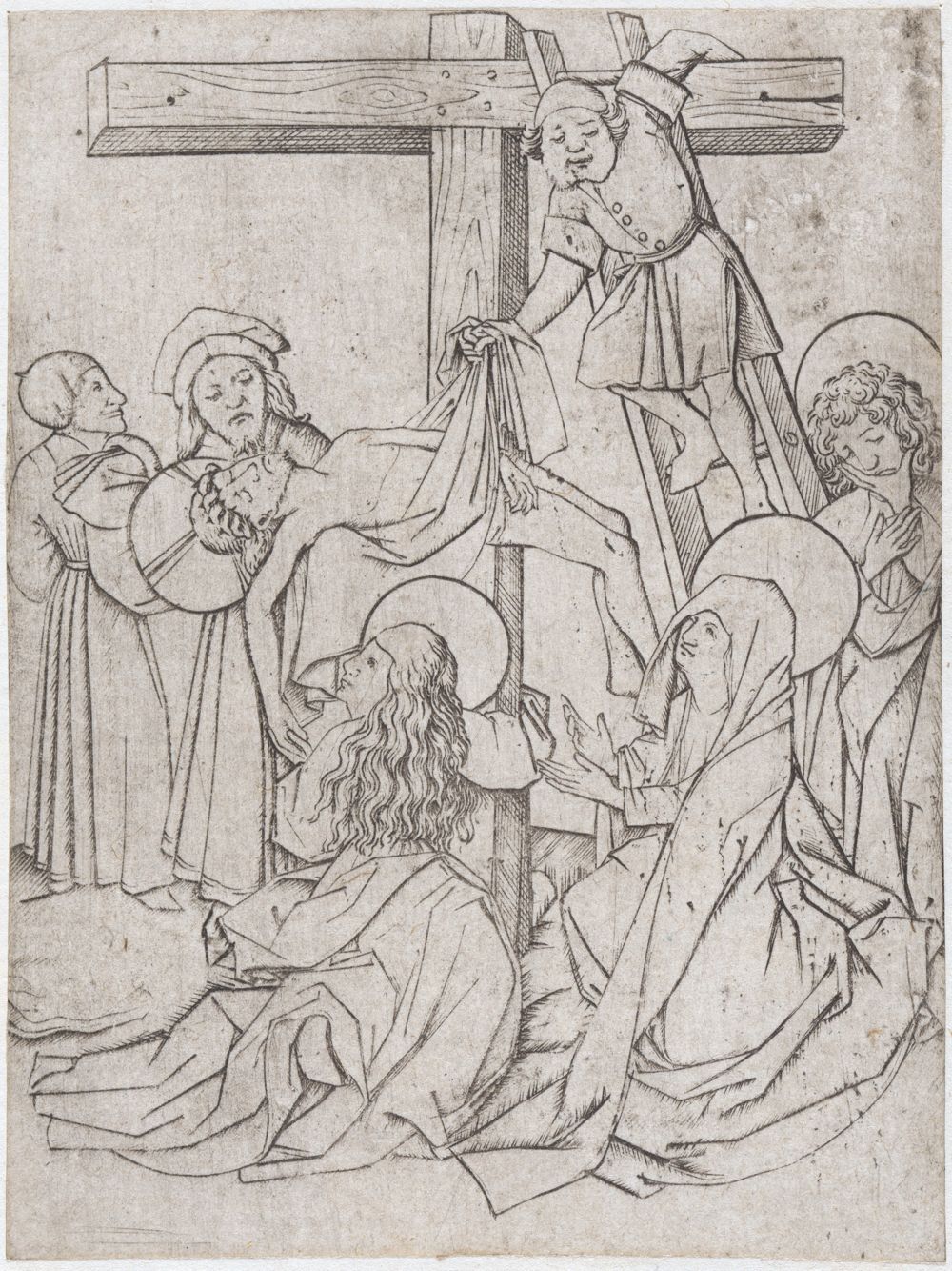 Meister E.S. - Die Kreuzabnahme