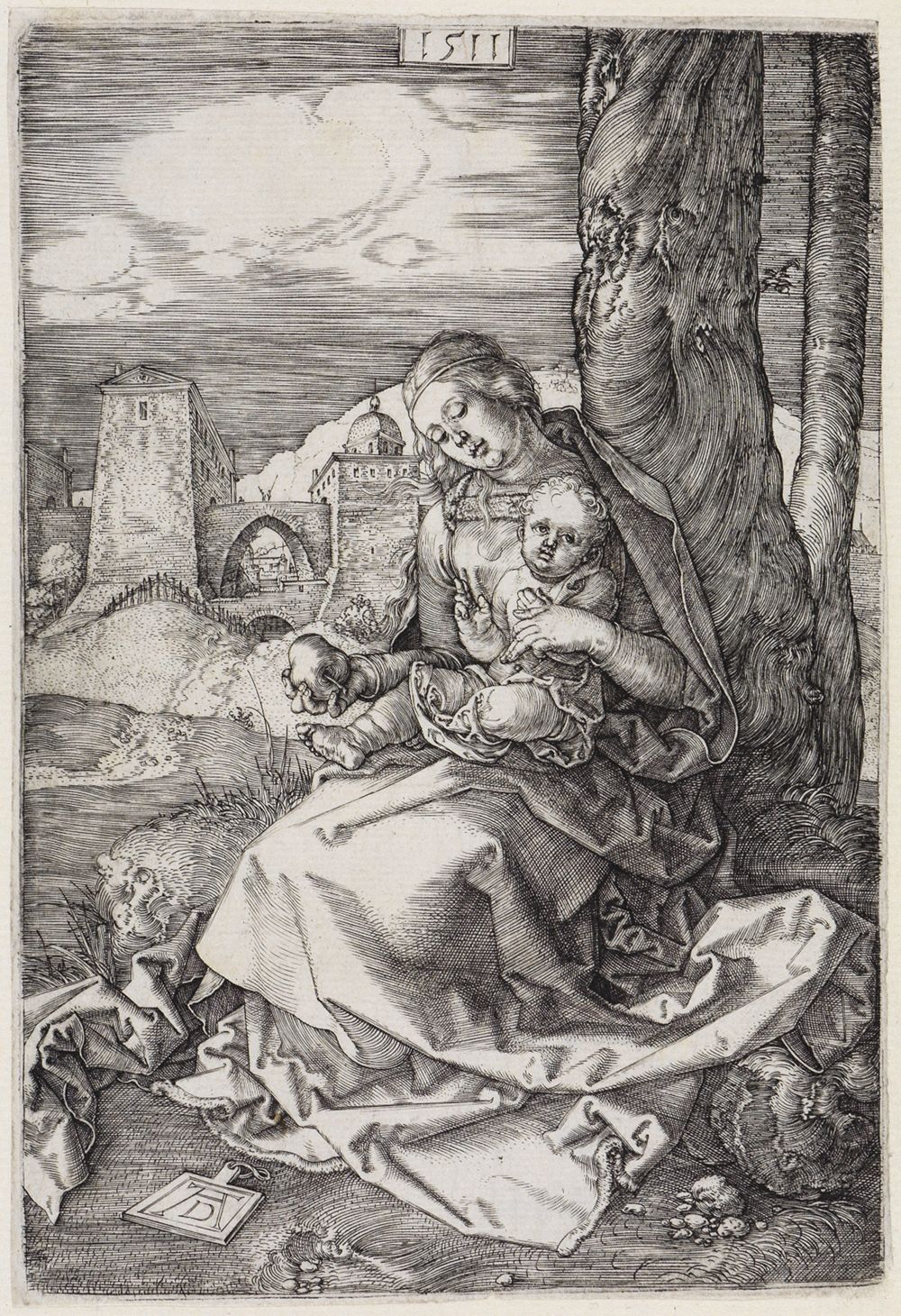 Albrecht Dürer - Maria mit der Birne