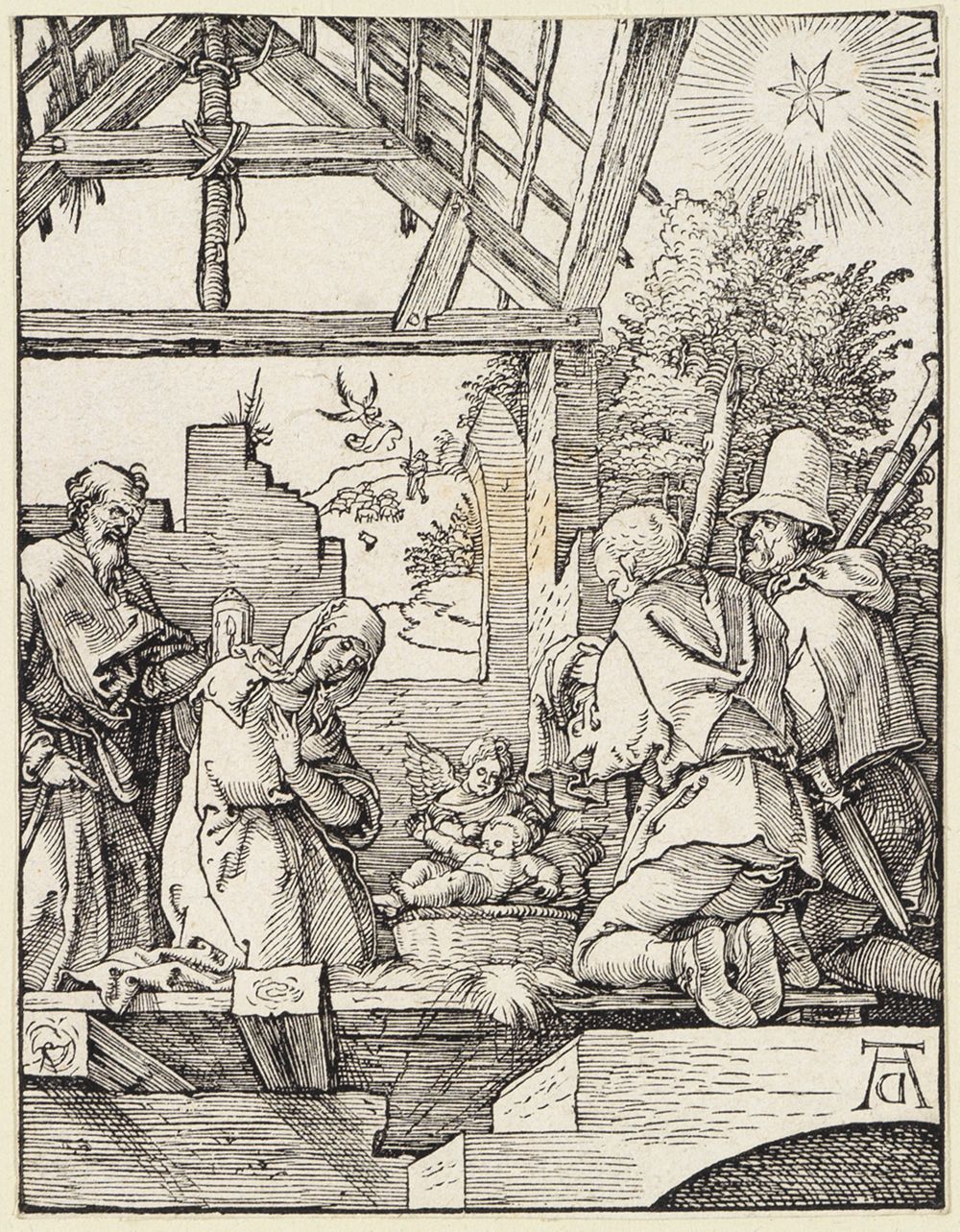 Albrecht Dürer - Die Geburt Christi