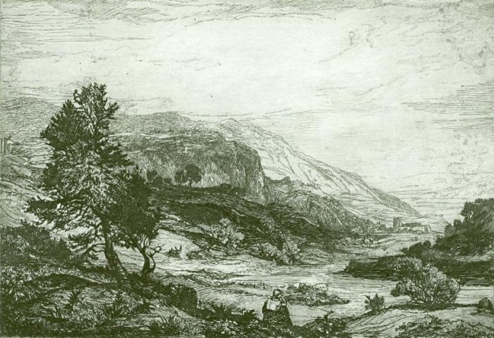 Max Wilhelm Roman - Italienisches Gebirge