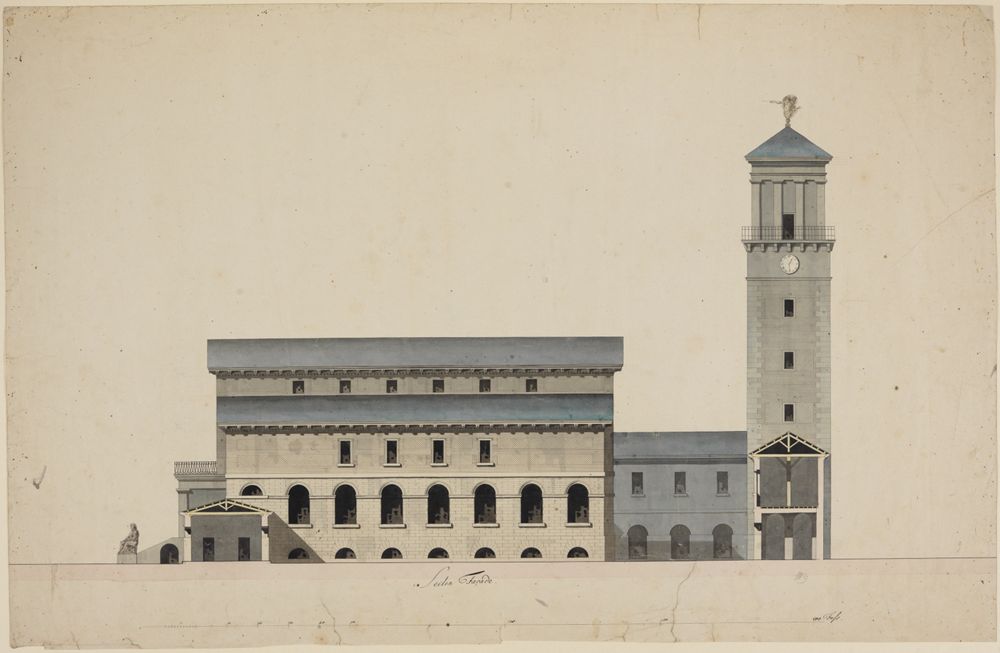 Friedrich Weinbrenner (1766) - Rathaus in Karlsruhe