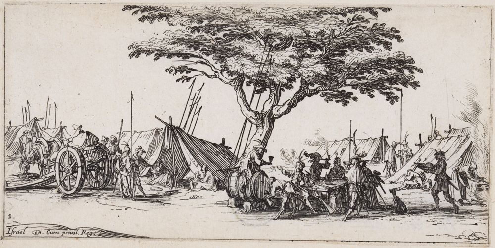 Jacques Callot (1592) - Das Feldlager