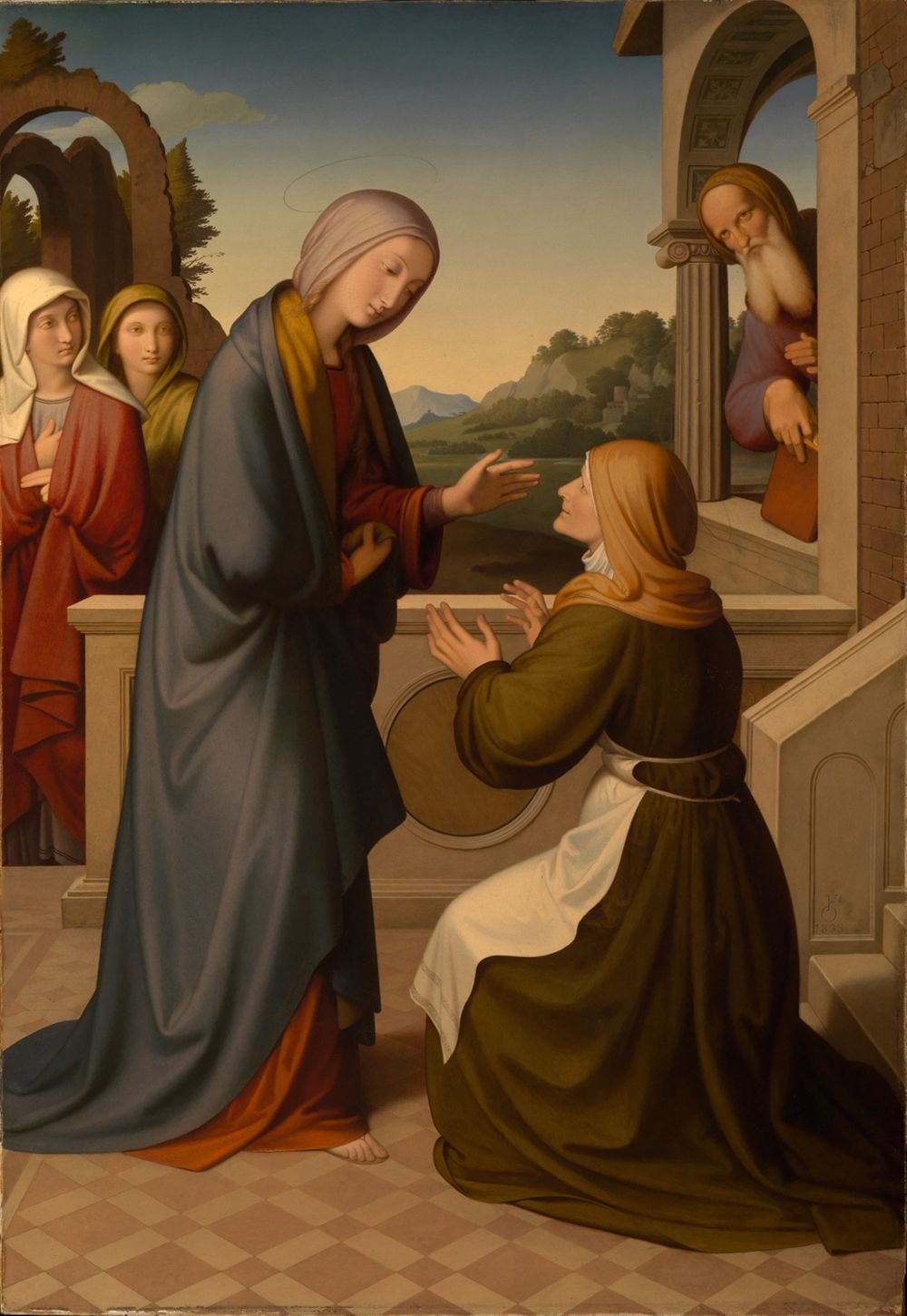 Friedrich Overbeck - Heimsuchung Mariä