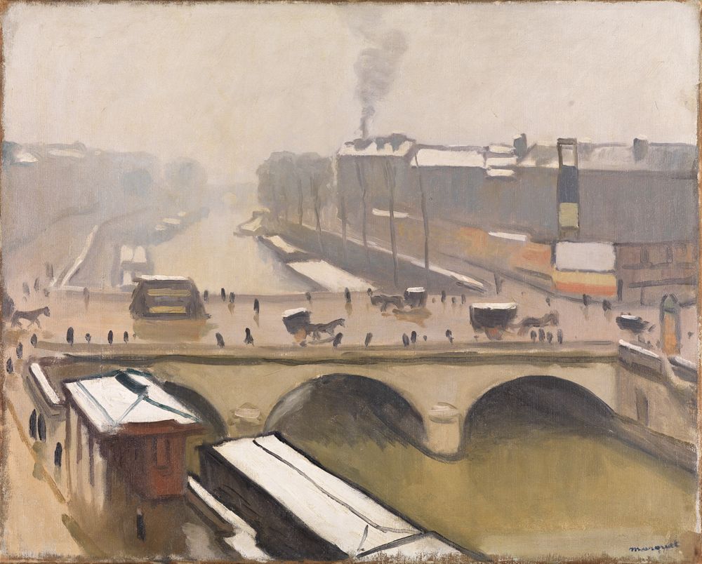 Albert Marquet - Blick auf den Pont Saint-Michel in Paris