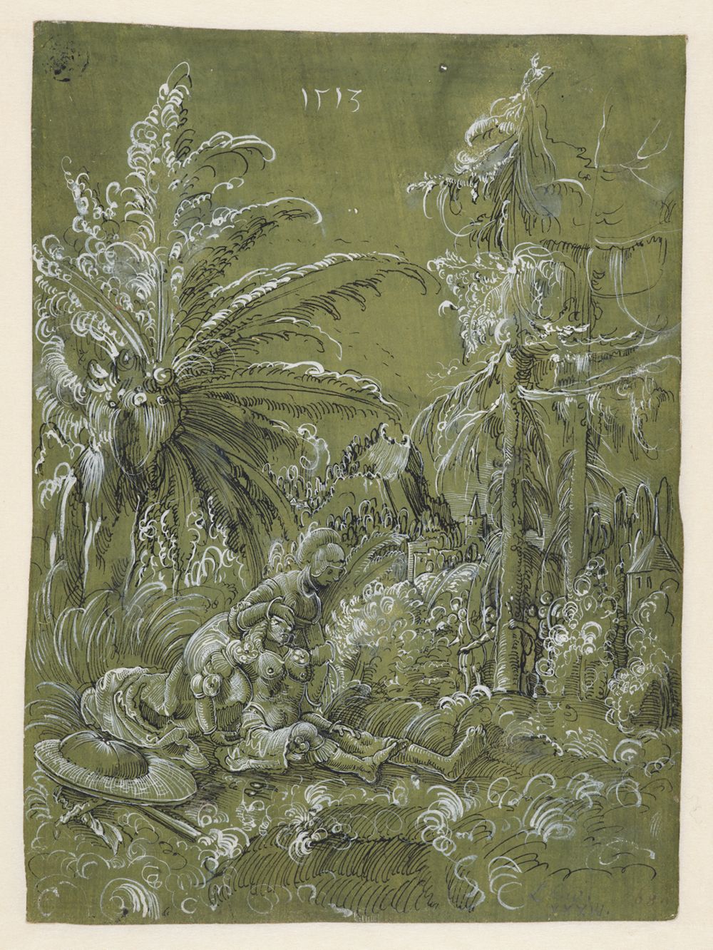 Albrecht Altdorfer - Kopie - Simson und Dalila