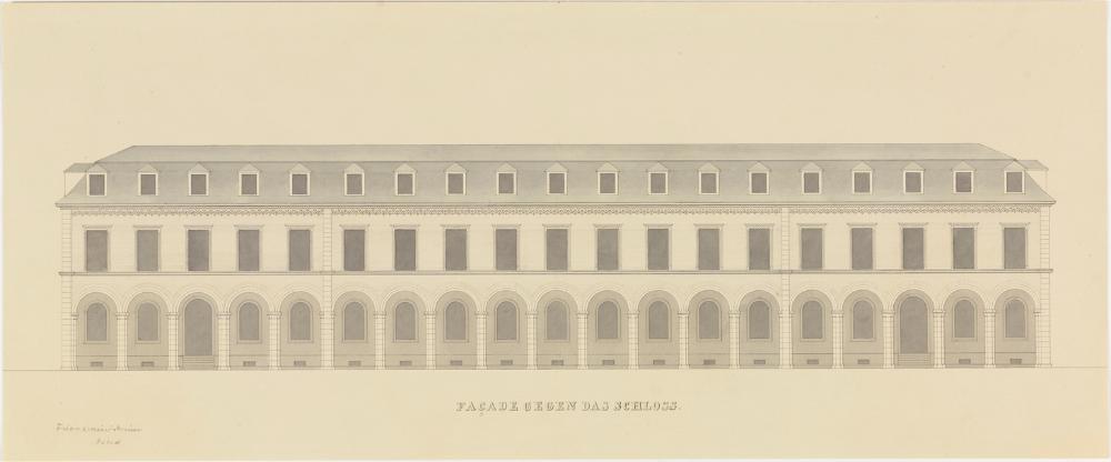 Heinrich Hübsch - Finanzministerium in Karlsruhe