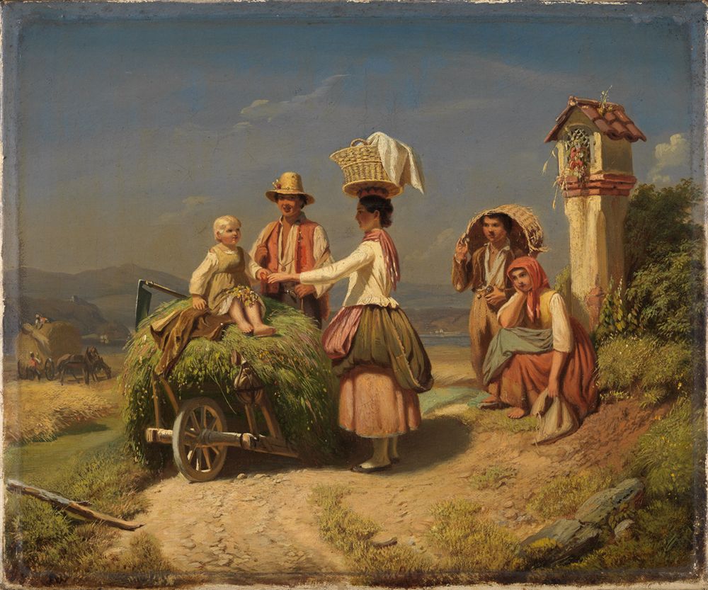 Reinhard Sebastian Zimmermann - Landleute am Bodensee