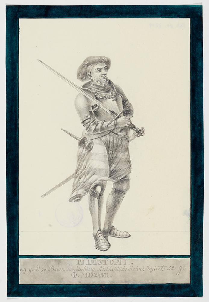 Johannes Stanislaus Schaffroth - Markgraf Christoph I. von Baden
