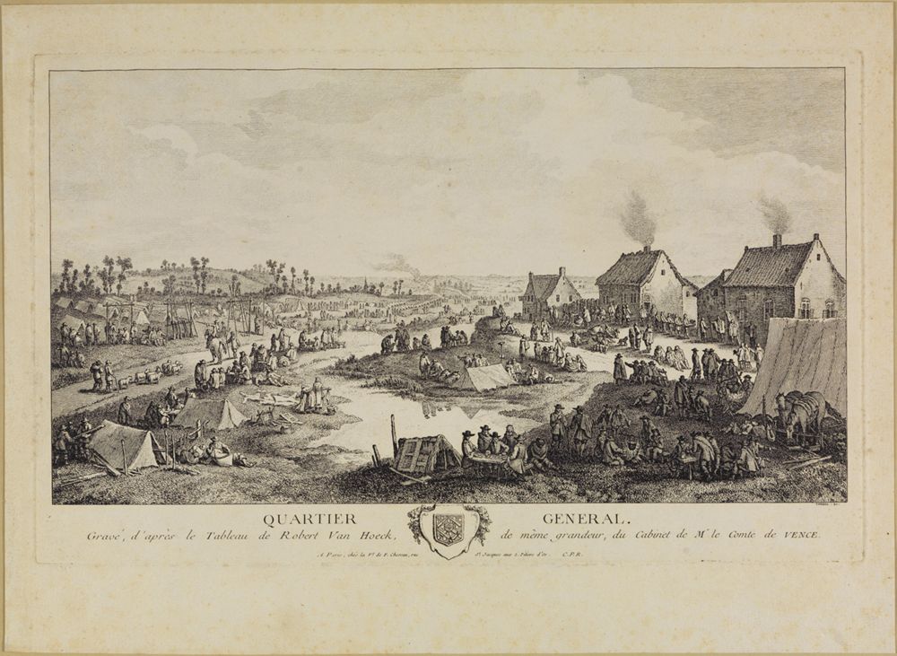 Pierre Quentin Chedel - Heereslager
