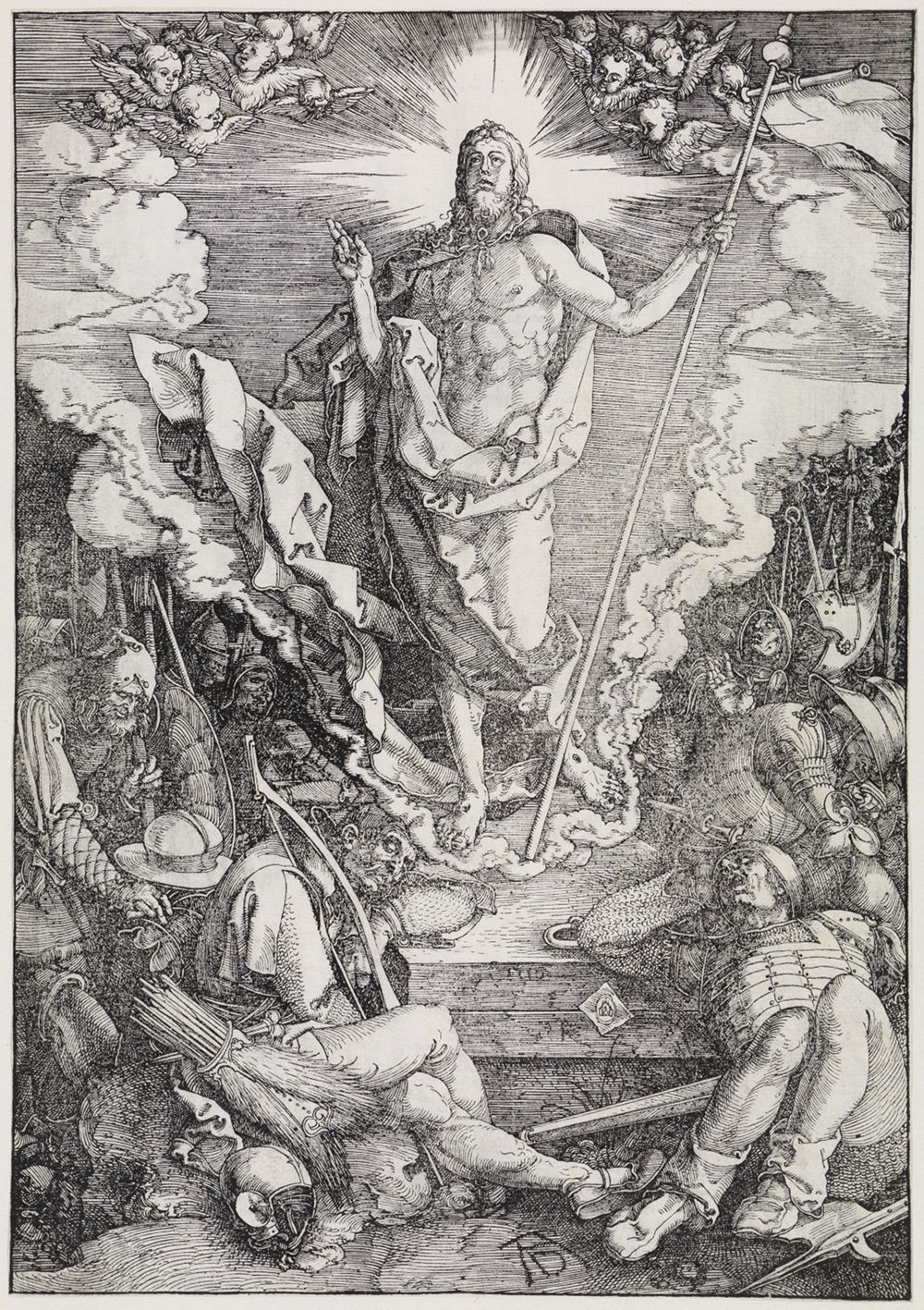 Albrecht Dürer - Die Auferstehung Christi