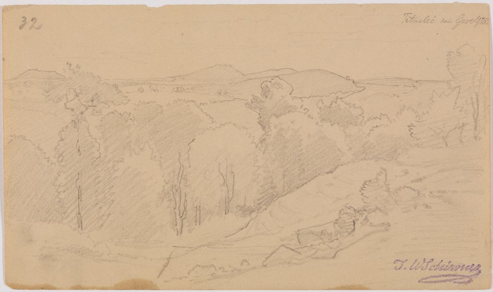 Johann Wilhelm Schirmer - Bei Gerolstein, fol. 32
