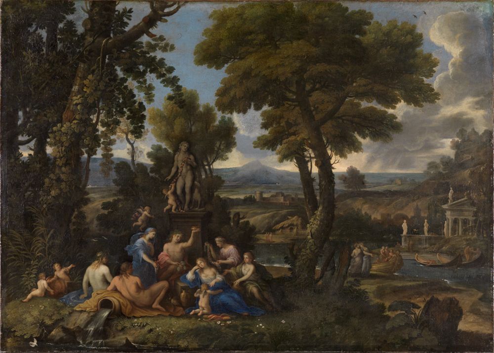 Etienne Allegrain - Bacchus tröstet die von Theseus verlassene Ariadne