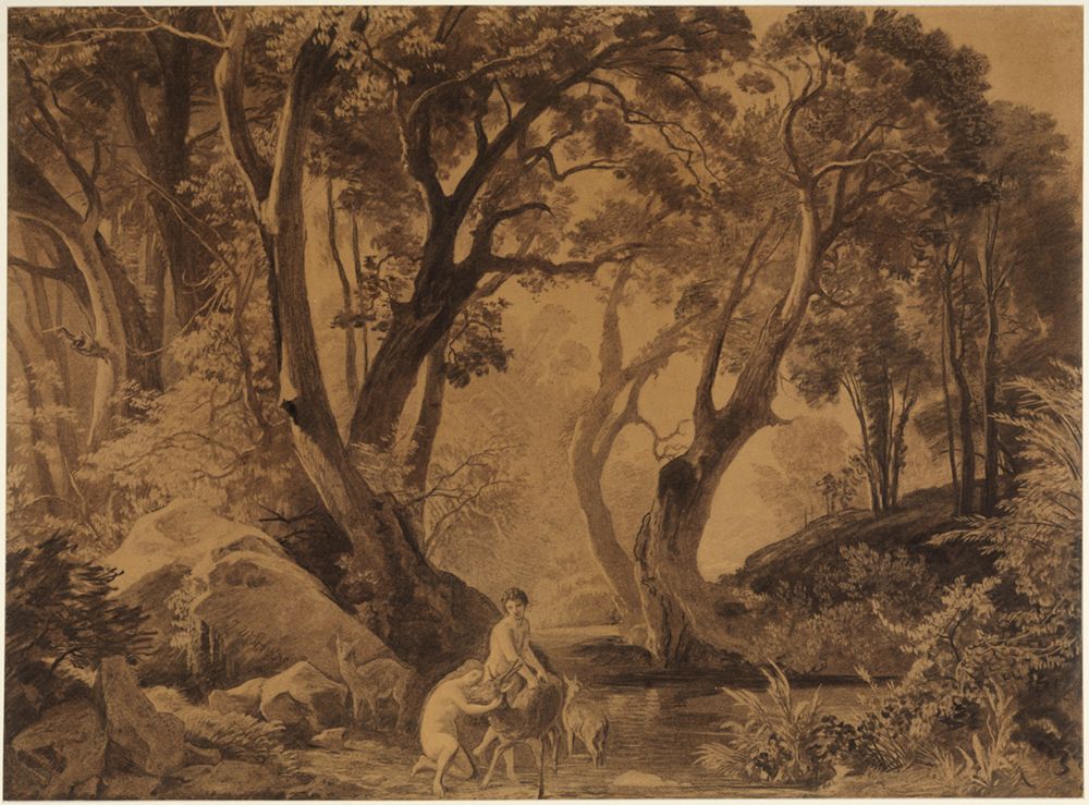 Johann Wilhelm Schirmer - Das Innere eines Urwaldes (Im Paradies II)