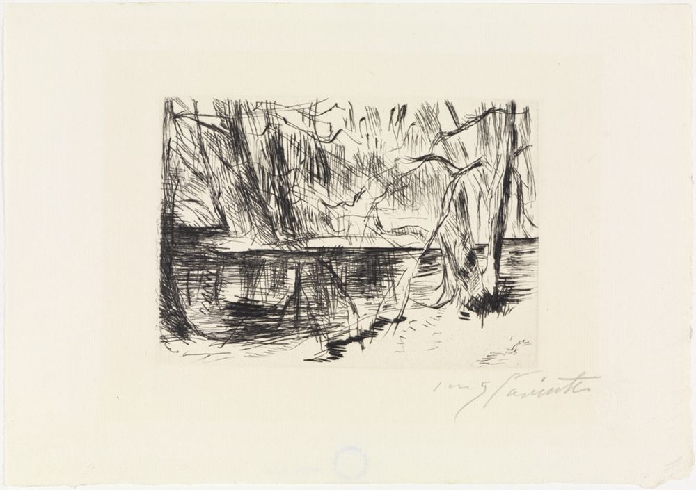 Lovis Corinth - Im Tiergarten