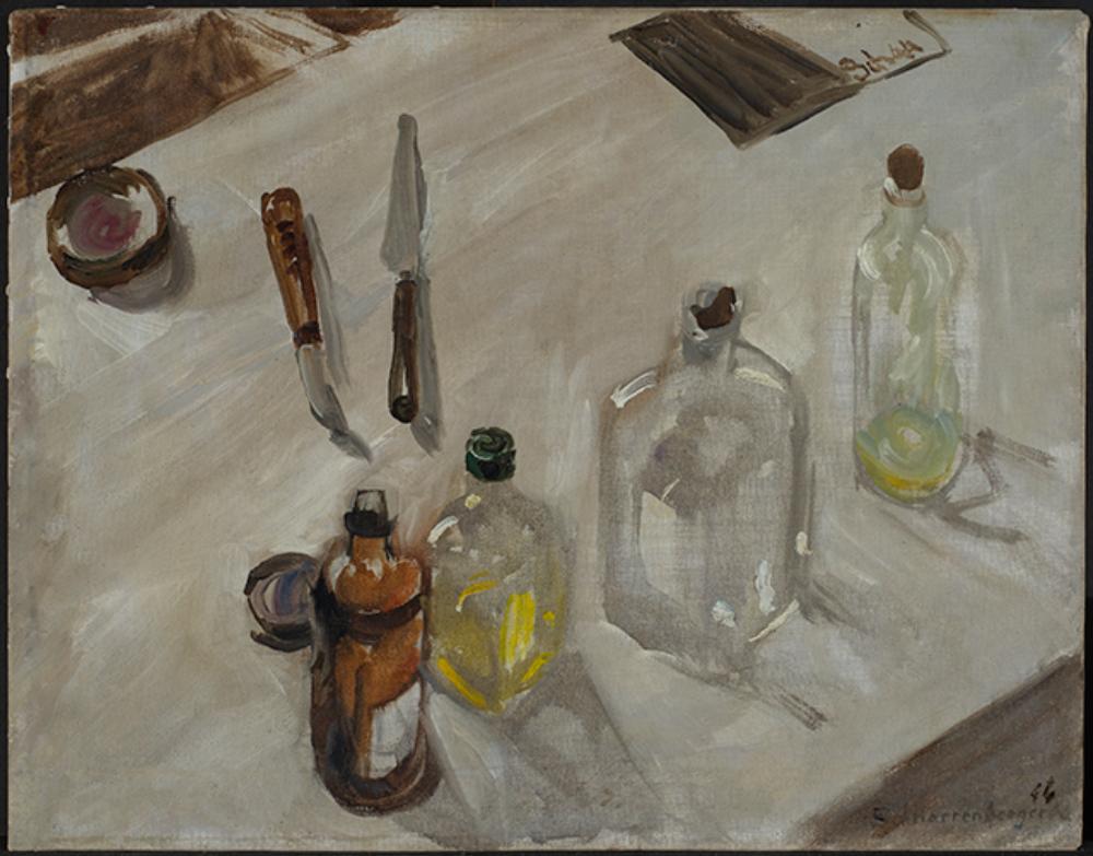 Wilhelm Schnarrenberger - Vier Flaschen
