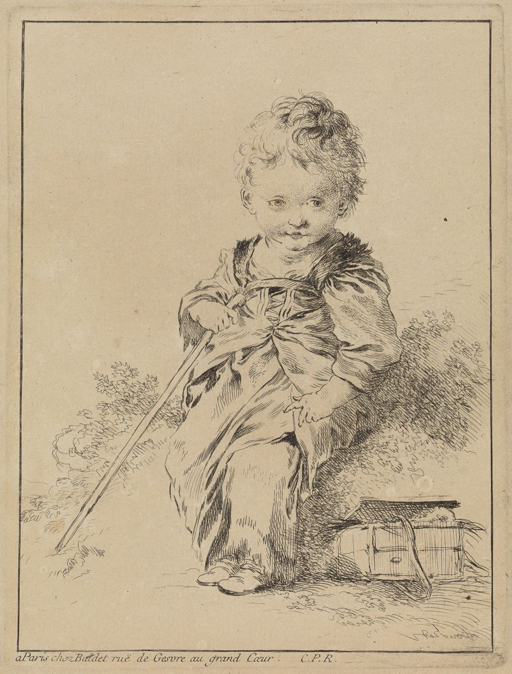 François Boucher - Le petit Savoyard