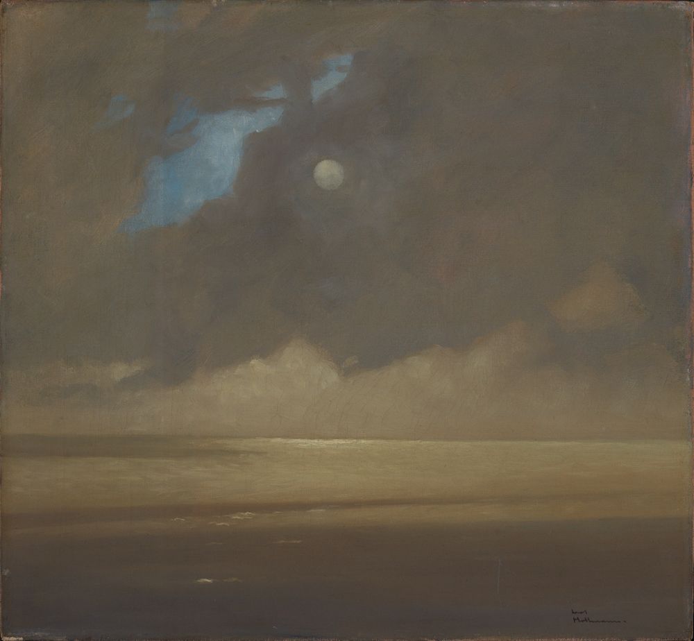 Carl Hollmann - Morgennebel am Bodensee
