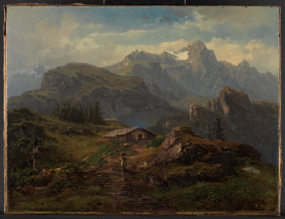 Eduard Schleich (1812) - Tiroler Alm