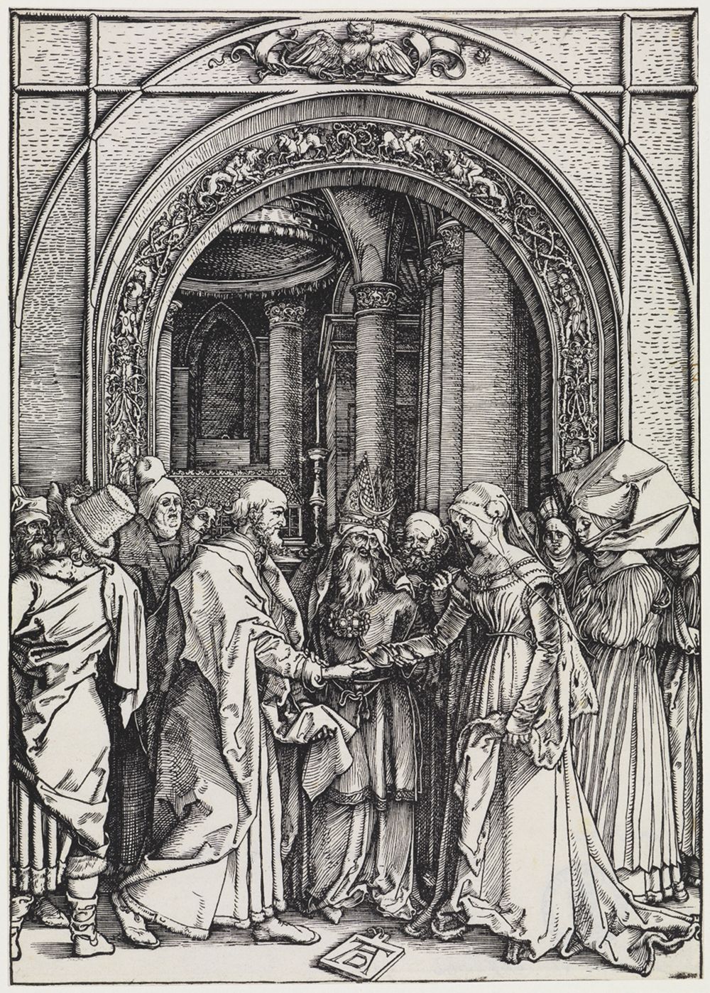 Albrecht Dürer - Die Verlobung Mariens