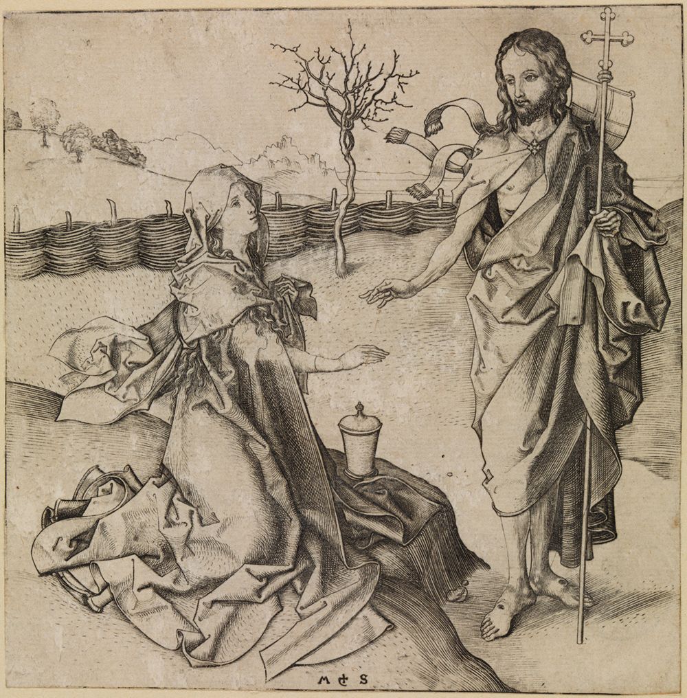 Martin Schongauer - Noli me tangere