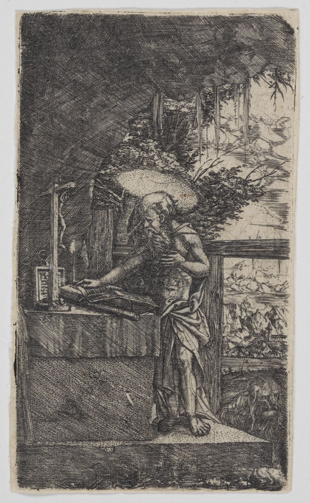Albrecht Altdorfer - St. Hieronymus in der Höhle