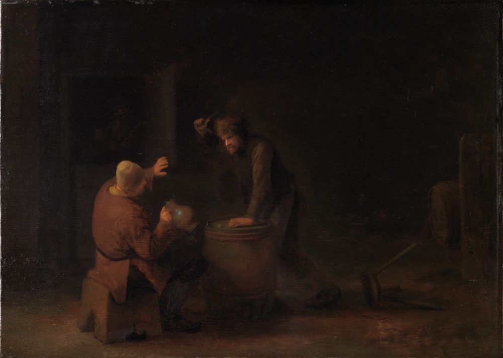 Pieter Verelst (1618) - Das Messerzücken