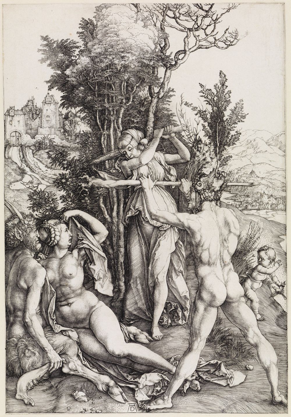 Albrecht Dürer - Herkules am Scheidewege (Die Eifersucht)