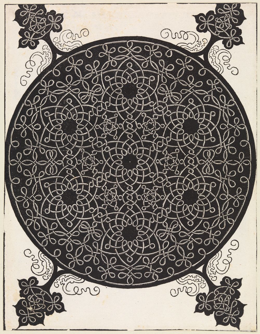 Albrecht Dürer - Knoten mit sieben gleichen Geflechten