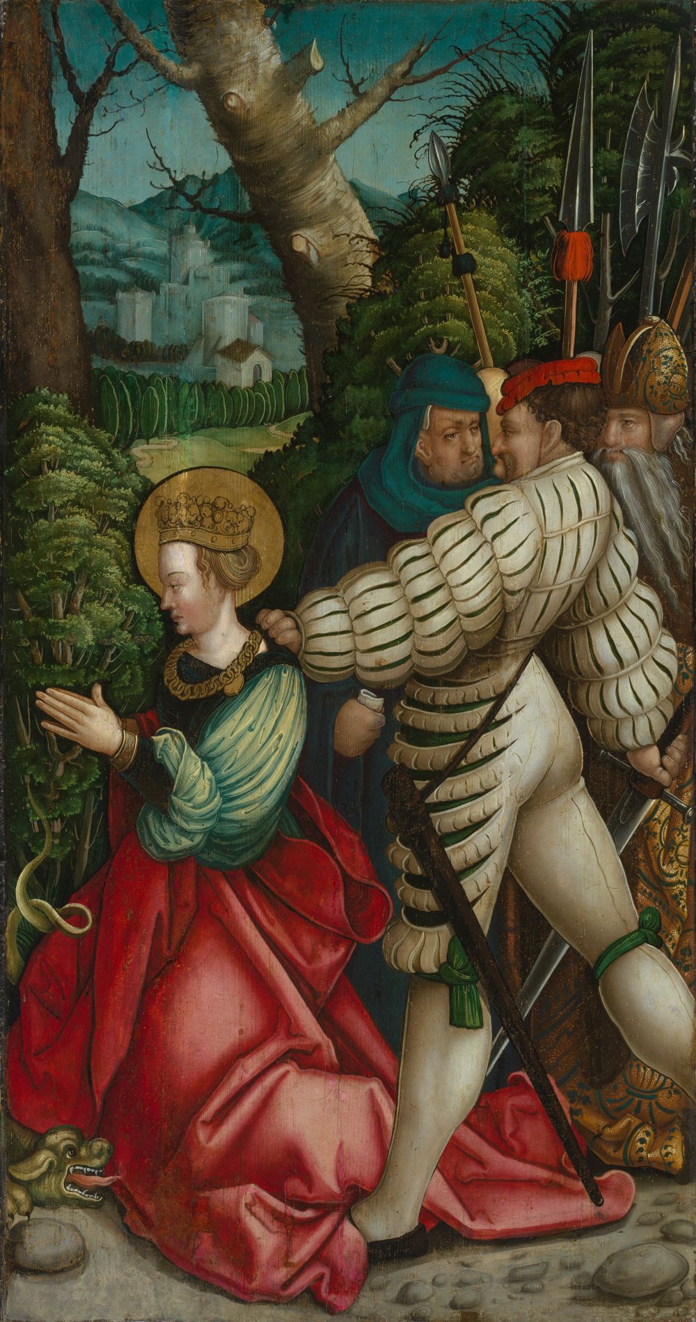 Meister des Seyfriedsberger Altars - Enthauptung der Heiligen Margarethe von Antiochien