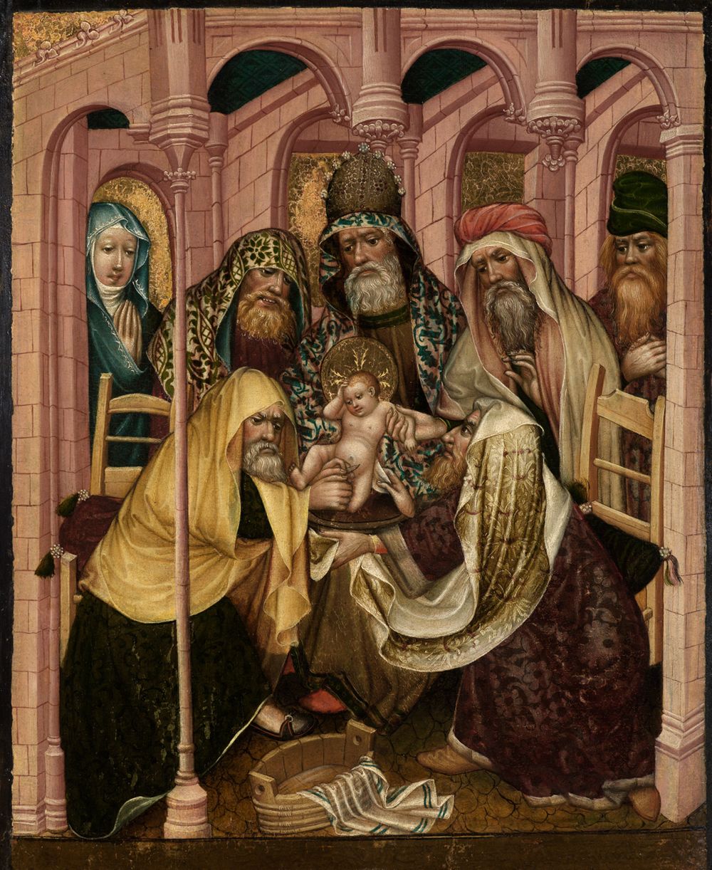 Süddeutscher Meister, Regensburg - Die Beschneidung Christi