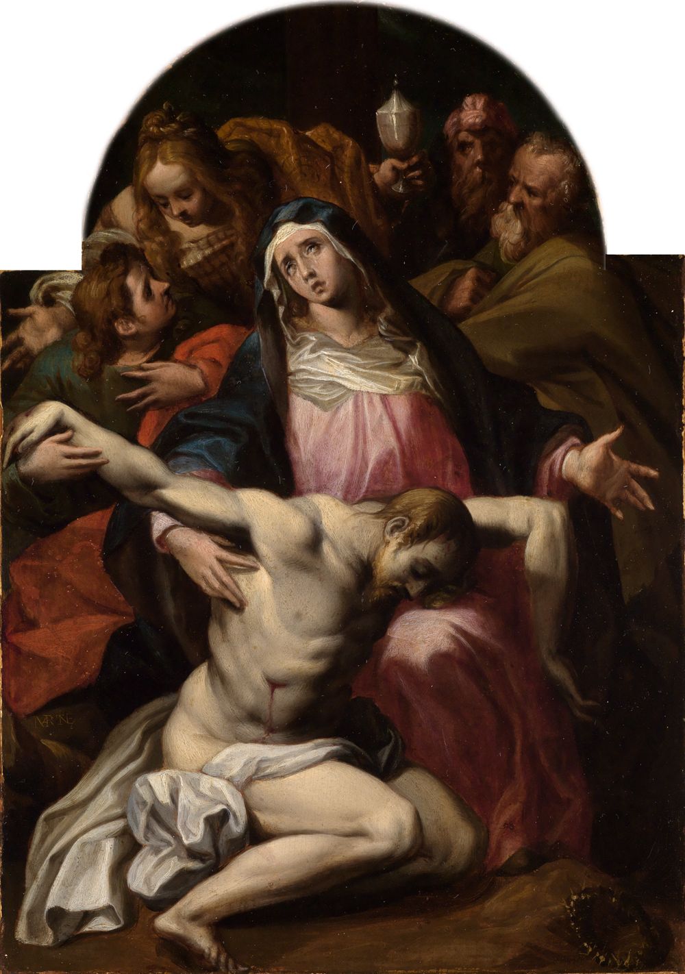 Gregorio Martínez y Espinosa - Beweinung Christi