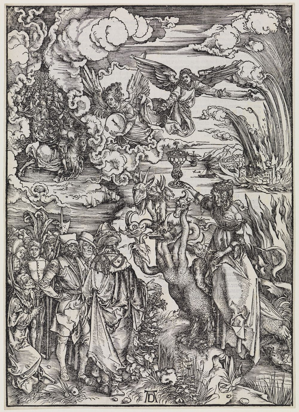 Albrecht Dürer - Das babylonische Weib