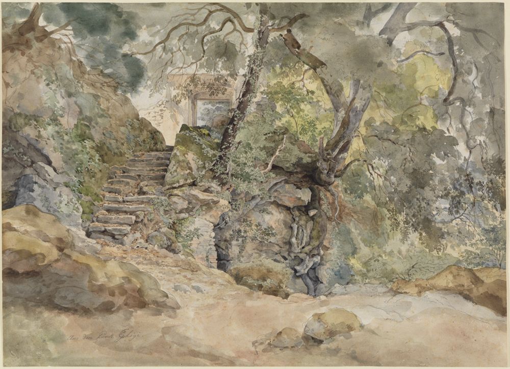 Aus dem Park der Villa Chigi in Ariccia