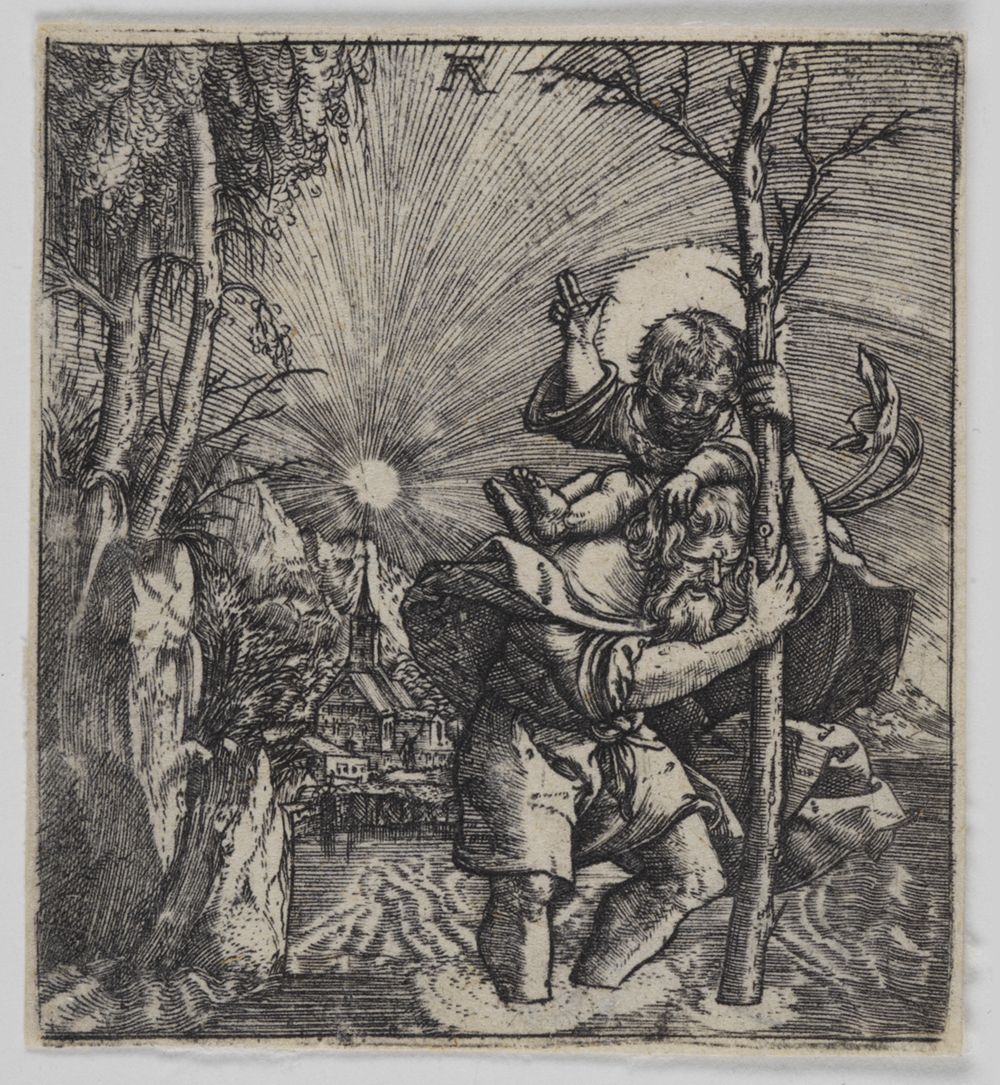 Albrecht Altdorfer - Sankt Christoph
